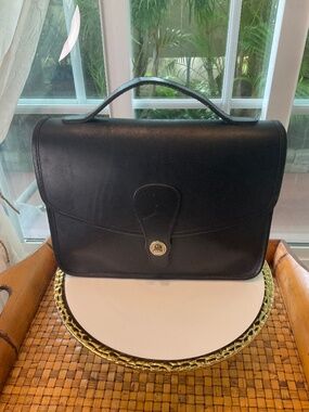 VTG Michael Green USA Genuine Leather Crossbody Bag